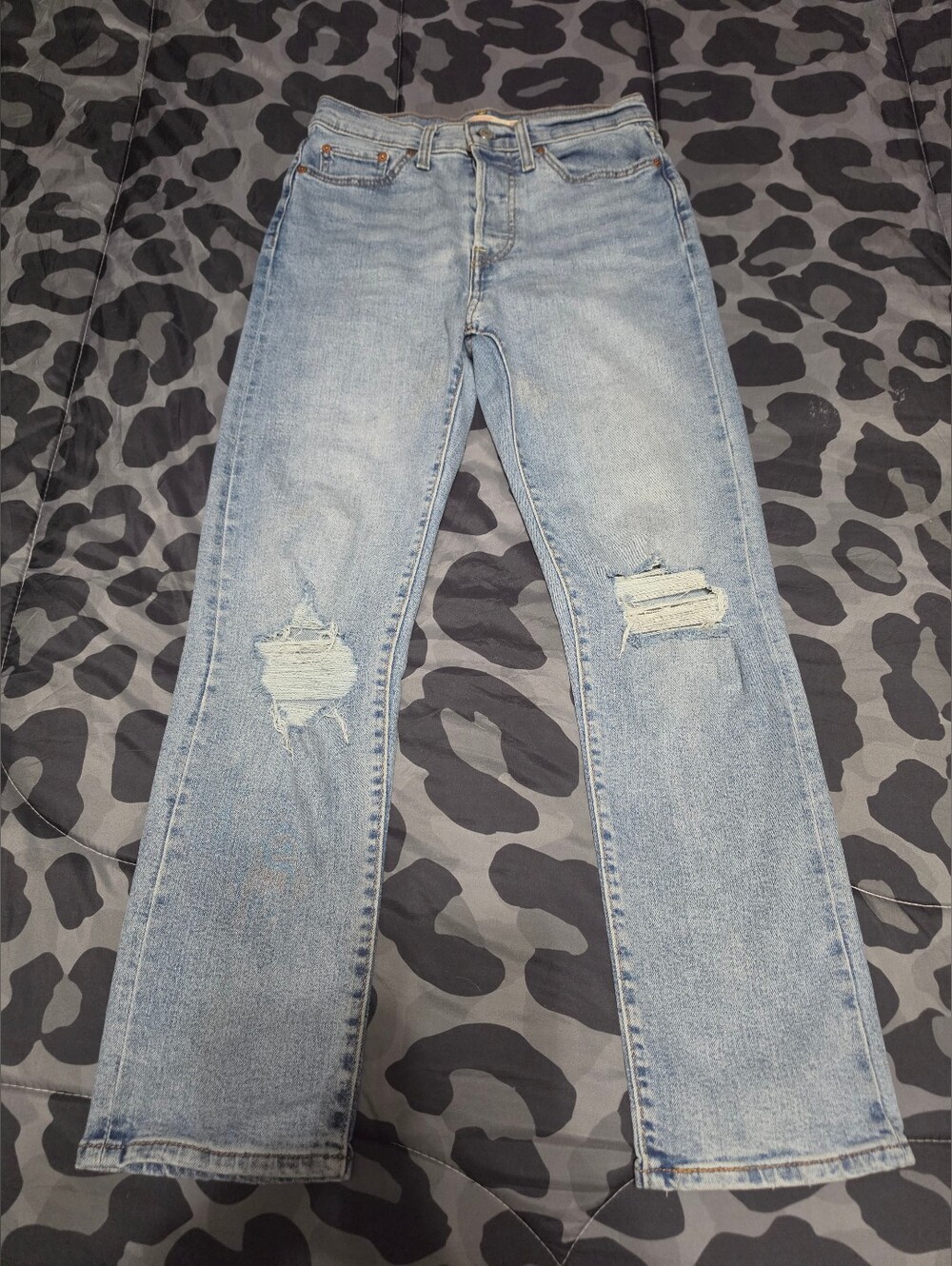LEVI Wedgie Straight Jeans
